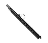 Sifflet à Coulisse, Instrument de Musique, Flûte à Souffler éducative, Jouet Musical pour Garçons et Filles Débutants, Noir
