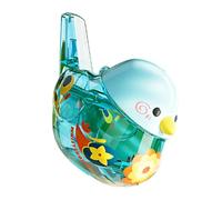 Sifflet à eau fantaisie - Jouet d'instrument de musique 9,5 x 6 x 6 cm, fabricant de sons d'oiseaux à volume réglable, outil d'apprentissage éducatif portable, matériau ABS sûr