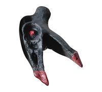 Sifflet à tête de mort - Sifflet d'horreur décoratif - Pipe à tête de mort - Pipe à tête de mort - Pipe effrayante pour fête - Accessoire de pipe effrayant pour Halloween