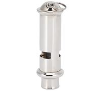 Sifflet à Ultrasons Sifflet D'entraînement Durable en Acier Inoxydable pour L'entraînement des Oiseaux, Outil D'entraînement Portable pour Animaux de Compagnie, 6.5x1.5cm, Argent