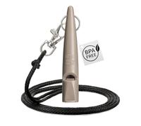 Sifflet ACME pour Chien n° 210,5 avec Bande | Original d'Angleterre | Idéal pour Le Dressage des Chiens | Matériel Robuste | Fréquence standardisée | Fort et de Grande portée