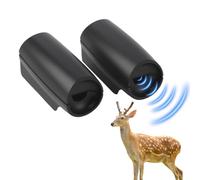 Sifflet Anti-Cerfs | 1 Paire d'Avertisseurs à Ultrasons Imperméables | Dispositifs D'Avertissement Anti-Cerfs - pour Conduite Autoroute Camping Voyage Faune
