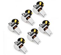 Sifflet Arbitre,Sifflet Arbitre Basket,Sifflet D'Arbitre,Lot De 6 Sifflet,Select Sifflet,Arbitre Football,Sifflet Anti Gibier,Sifflet En Métal,Sifflet Arbitre Set,Sifflet Bruyant,Sifflet Entraîneur