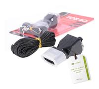 Sifflet avec Bande et Embouchure (équipement Professionnel Complet) I Couleur Noire I Sifflet Original CMG® Fox 40 Classic