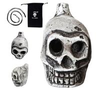 Sifflet aztèque authentique - Cris humains, décibels élevés | Son authentique et fort - Échos du tonnerre des anciens guerriers pour les rituels de sacrifice de la mort