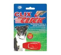 Sifflet Clicker d'Education pour Chien - Rouge