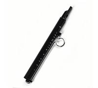 Sifflet coulissant professionnel au design innovant parfait pour les performances en solo et les activités de groupe (Noir)