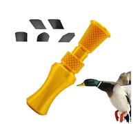 Sifflet d'appel au canard - Appel de chasse imprimé en 3D avec cinq puces sonores interchangeables, appareil de jeu d'extérieur léger, design durable en format de poche | Réglage du son réaliste pour