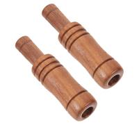 Sifflet D'appel de Canard en Bois 2 Pièces pour Chasse | Format de Poche, Observation Faune, Marron, Son , Usage Extérieur, Signal Fiable