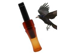 Sifflet d'appel en forme de corbeau - Appelant de chasse - Appelant de leurre - Imitation corbeau - Pour les montagnes en plein air - 14 x 5 cm
