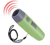 Sifflet d'arbitre électronique - 12,1 x 3,3 cm, alimenté par batterie, sifflet portable à haut volume, 3 tonalités avec cordon | Parfait pour le coaching sportif, le football, le basket-ball, le volle