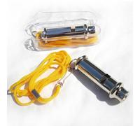 Sifflet D'arbitre En Métal Avec Lanière, Corde De Cou, Cordon D'urgence, Balle De Sécurité En Plein Air, Jeu De Sport, Entraînement Pour Chiens, 1 Pièce