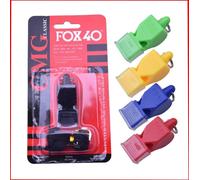 Sifflet d'arbitre professionnel Fox40 8 couleurs