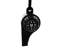 Sifflet de camping avec boussole triple survie, jauge de température | Boussole de survie pour kayak en plein air, bateau, randonnée, camping, pêche, chasse, sac à dos, survie en cas de