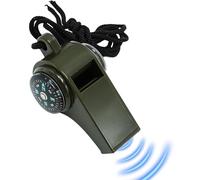 Sifflet de camping, équipement de survie en plein air puissant avec cordon, petits appelants portables pour l'aventure, la chasse, le bateau, le dressage des animaux, le coaching, la randonnée, le
