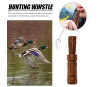 Sifflet De Chasse En Bois De Chêne Brun, Imitation De Faisan, Canard, Appel Vocal, Oiseau, Oie, Drop Ship