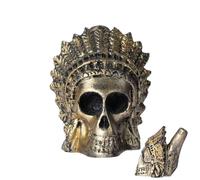 Sifflet de cri aztèque | Accessoire de signal bruyant - Sifflet d'Halloween - Pour Halloween et les vacances, comme objet de collection, pour les farces avec les enfants et les adultes