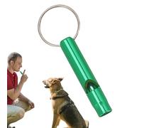 Sifflet de dressage pour chien - Pour arrêter d' - En alliage d'aluminium - Appareil à ultrasons anti-aboiement - Aide au comportement portable pour l'entraînement du chien - Contrôle des