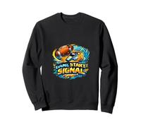Sifflet de Football avec Motif Sports d'action Sweatshirt