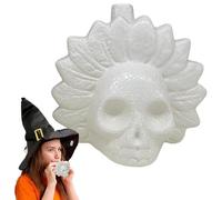 Sifflet de guerre - Sifflet imitant le son humain, sifflet sonore fort humain, sifflet hurlant pour Halloween, sifflet de mort aztèque