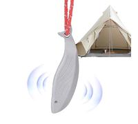 Sifflet de kayak - Sifflet de sécurité en titane 120 dB - Dispositif d'alerte de sauvetage puissant - Équipement d'alpinisme de sauvetage - Accessoire d'aventure de voyage sûr pour kayak, pêche, voile