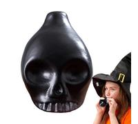 Sifflet de la mort - Figurine décorative en forme de crâne avec son effrayant pour adultes, et fêtes d'Halloween