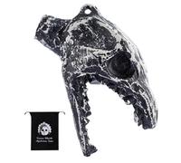 Sifflet de la mort petit - 10,5 cm portable aztèque culturel | Sifflet de combat - Pour les rituels de la mort et la mort Contrôle du champ de bataille Intimider l'ennemi Petit champ de