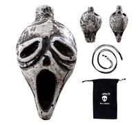 Sifflet de la mort - Sifflet de la mort, Outil de sifflet hurlant | Crâne rétro mort aztèque Halloween Sifflet le plus fort avec cris au son humain, décoration artistique avec