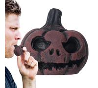 Sifflet de la mort - Sifflet d'Halloween | Sifflets de guerre en forme de crâne | Cris humains authentiques les plus forts | Accessoire sonore étrange pour décoration créative pour festival, vacances