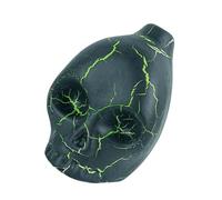Sifflet de la mort, sifflet sonore de guerre criante, sifflet en céramique pour Halloween, expositions culturelles, effet terreur farfelu pour thèmes rituels et événements de sacrifice, 8,9 x 6,9 cm