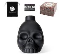 Sifflet de Mort Aztèque, Authentique Humain Joueur, Aztec Death Whistle, Sifflet Plus Fort à 125+ Decibel, Crier Aztèques Pipe de Guerre pour Halloween Jour des Morts ()