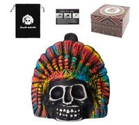 Sifflet de Mort Aztèque, Aztec Death Whistle, Sifflet Plus Fort à 125+ Décibels, Crier Aztèques Pipe de Guerre pour Halloween Jour des Morts