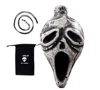 Sifflet de mort aztèque d'Halloween - Instrument de crâne hurlant - Décoration artistique avec des cris humains - Léger pour accessoires de fête