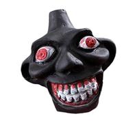 Sifflet De Mort Aztèque - Ocãrina Démon En Résine | Sifflet Du Dieu Du Vent En Forme De Crâne | Yeux Grands, Sourire Rugissant | Son Authentique Puissant | Jouet Farceur Pour Collection & Halloween