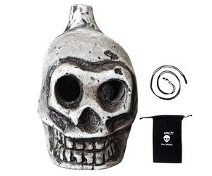 Sifflet De Mort Hurlant - Créateur De Sons Humains Effrayants, Instrument De Bruit Rituel Fort | Générateur D'effets Sonores De Cérémonie Inspiré Des Anciens Guerriers, Production D'écho À Décibels Él