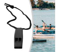 Sifflet de plongée compact avec son haute fréquence pour alertes de sécurité (noir)
