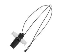 Sifflet de Samba Noir en Abs, Instrument de Musique Portable