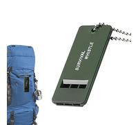 Sifflet de sauvetage en montagne, sifflet Sos à son fort, sifflet d'urgence à trois tubes, sifflet de survie d'urgence pour la randonnée, le camping, les sports, la sécurité en plein air, la signalisa