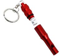 Sifflet de secours avec capuchon noir ca