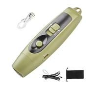 Sifflet de sécurité électrique - Gadget portable rechargeable, 3 modes forts, accessoire d'arbitre de sports de plein air, cordon inclus, lumière intégrée, utilisation pratique pour entraîneur