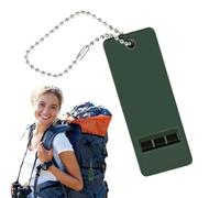 Sifflet de sécurité pour bateau, camping, survie, sifflet à décibels élevés, 3 tons, équipement de sécurité pour la chasse, le camping, le sauvetage, outil de défense pour l'aventure en plein air et
