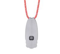 Sifflet de sécurité - TA1 Titanium 120 décibels | Sifflet de survie en titane pur | Portable Ultra léger Outil de signal longue portée pour la randonnée, le camping, le sauvetage et la préparation
