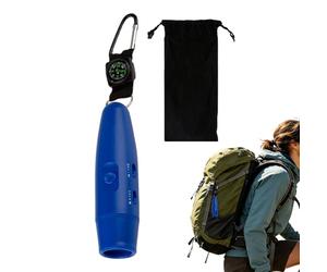 Sifflet de sport - Dispositif de signalisation électronique 60 g, organisateur d'urgence avec | Accessoire fiable pour l'extérieur | Application du volley-ball Utilisation du football, instructions