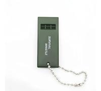Sifflet de survie à trois fréquences - 120 dB - Sifflet de sécurité d'urgence pour sports de plein air, randonnée, camping, arbitre, entraînement, avertissement de tempête, équipement de survie en cas