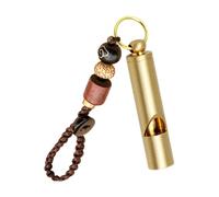 Sifflet de survie en sifflet | Sifflet de coaching vintage,Pendentif porte-clés de voiture de bon augure, outil de survie extérieur multifonctionnel pour le camping, l'escu, La corde de nuages de bon
