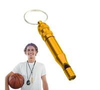 Sifflet de survie - Petit sifflet de défense étanche | Sifflet de sécurité puissant et léger pour randonnée, camping, randonnée, bateau