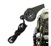 Sifflet de survie - Sifflet de sécurité à décibels élevés, multifonction pour équipement de plein air, aventure, chasse, pêche, coaching, dressage et utilisation des animaux de compagnie