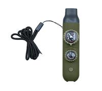 Sifflet de survie - Sifflet d'urgence, sifflet de camping avec lumière LED, fournitures de sécurité extérieures 7 en 1 | Pour randonneurs, coureurs, randonnée, camping, course à pied, bateau, femmes