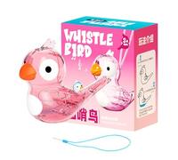 Sifflet d'eau pour oiseaux : mini appel d'oiseaux de 4,72 pouces, sifflet portable réutilisable avec cordon | Jouet musical pour et adolescents pour améliorer les compétences audit