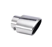 Sifflet D'éChappement Embout D'échappement De Voiture En Acier Inoxydable Sortie Inclinée De 60 Mm 1 Pièce